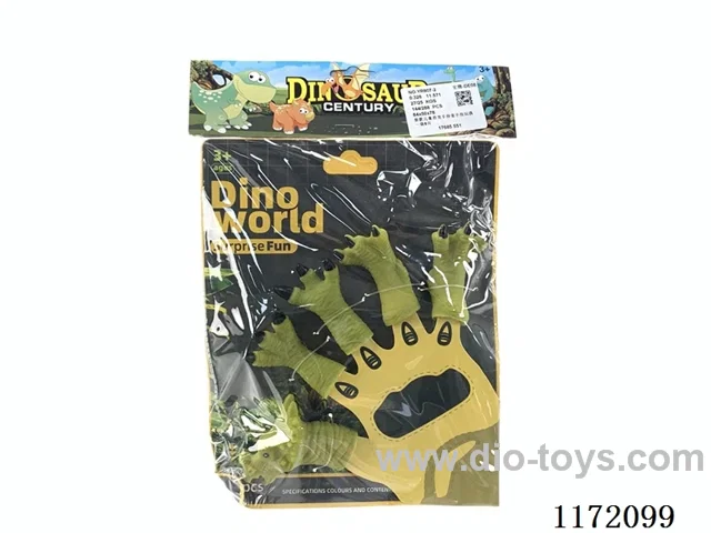 Dinosaur finger doll