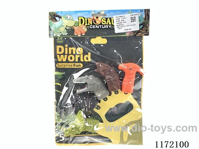 Dinosaur finger doll