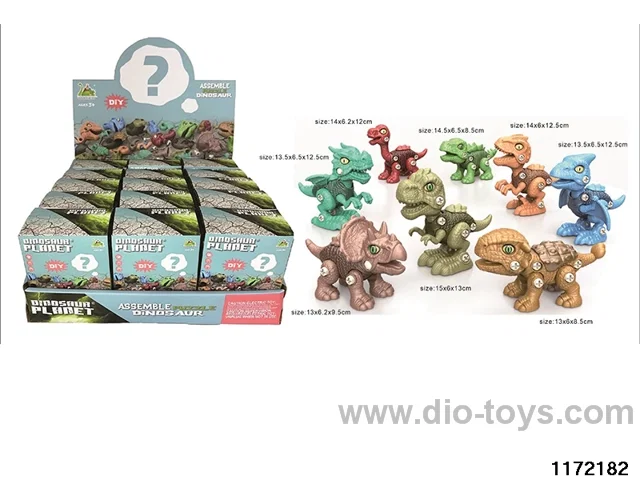 Dismantling Dinosaur Blind Box Set 15PCS