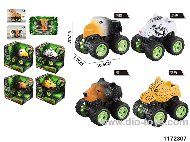4WD animal-drawn vehicle