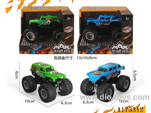 1：16 free wheel alloy car