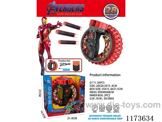 Iron Man Bracelet Electric Softball Gun