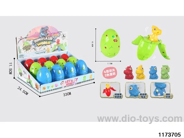 Lights Collide Transform Dinosaur Egg