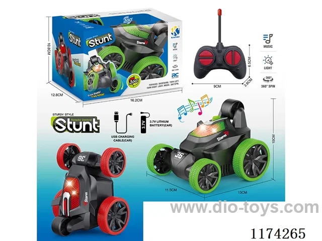 4ch rc stunt car W L/M