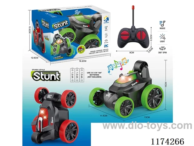 4ch rc stunt car W L/M