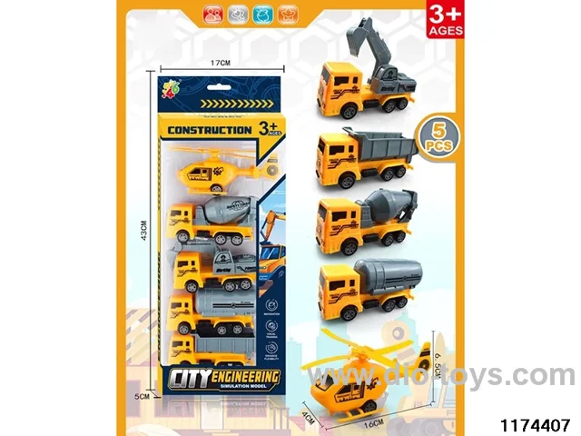 Pull back car set
