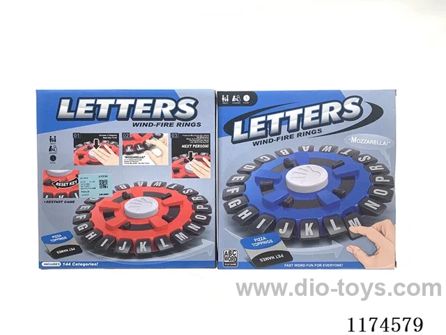 Alphabet Fire Wheel