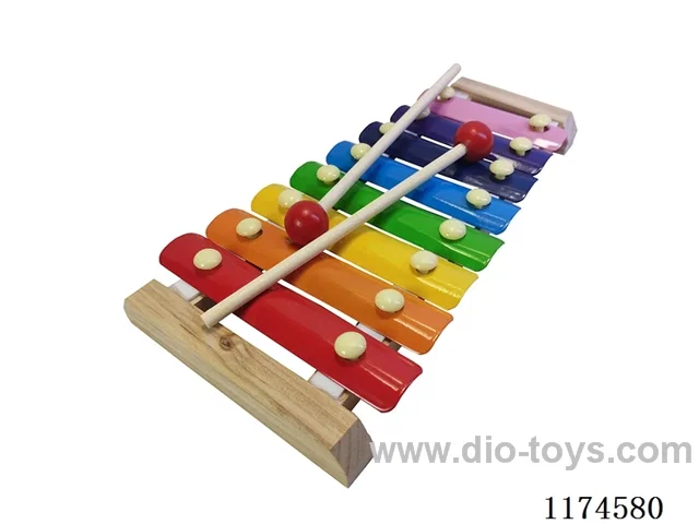 Wooden 8-tone hand percussion