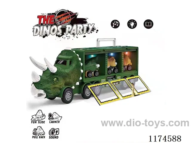 Lights & Music Dinosaur Storage Cart