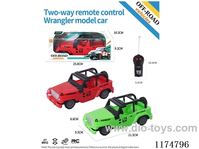 2ch RC car (no electricity included)