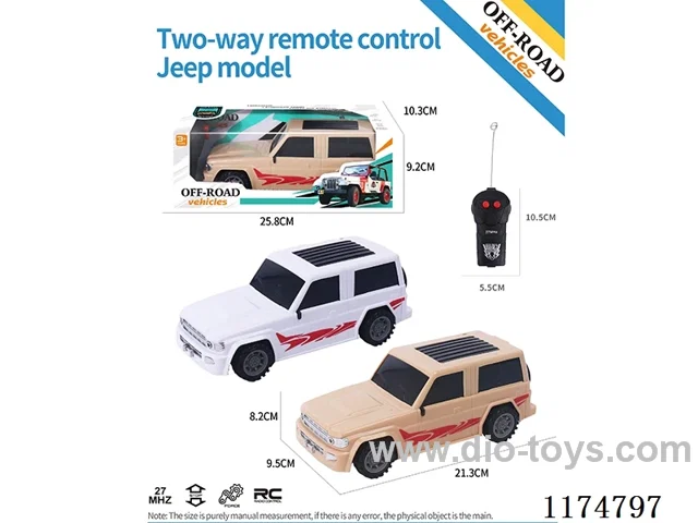 2ch RC car (no electricity included)