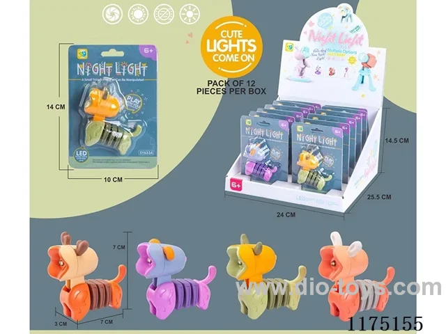 Cartilage dog night light (package electricity)
