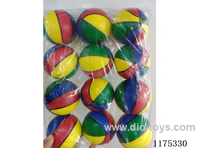 12PCS 6.3cm Solid PU Balls
