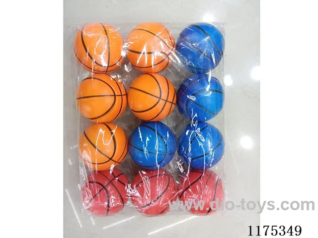 12PCS 6.3cm Solid PU Balls