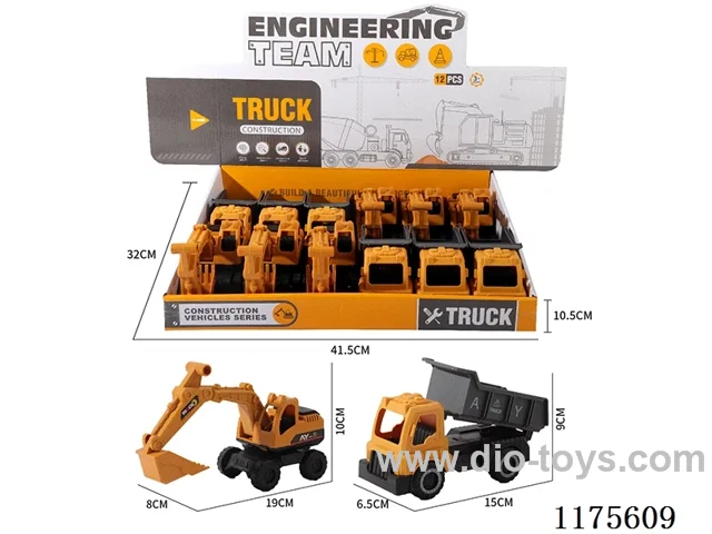sliding Engineering Hooker Dumper 12PCS