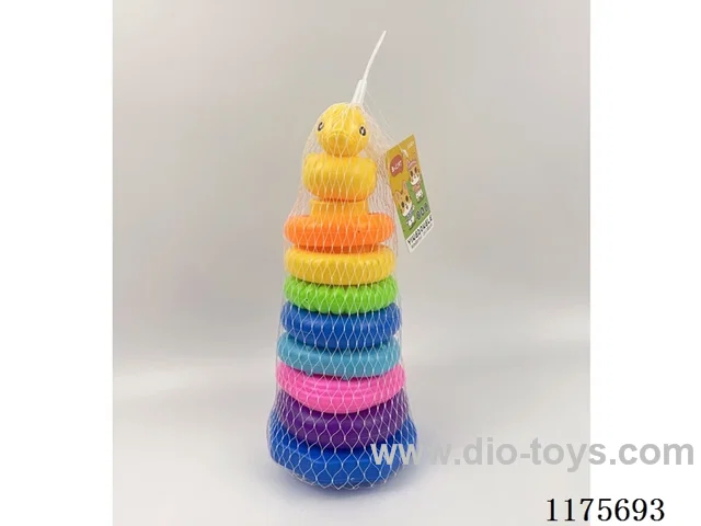 8 Layers of Duck Circle Jenga