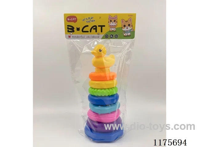 8 Layers Duck Ring Jenga