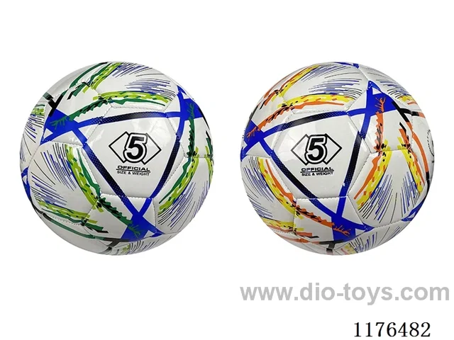 9” Soccer Ball Multi-Color Mix