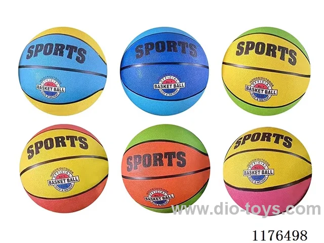 10” Basketball Multi-Color Mix