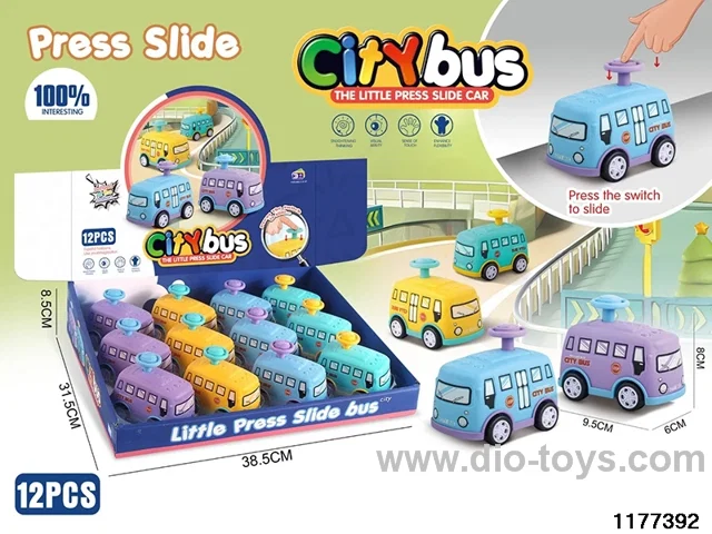 Press Small School Bus 12PCS