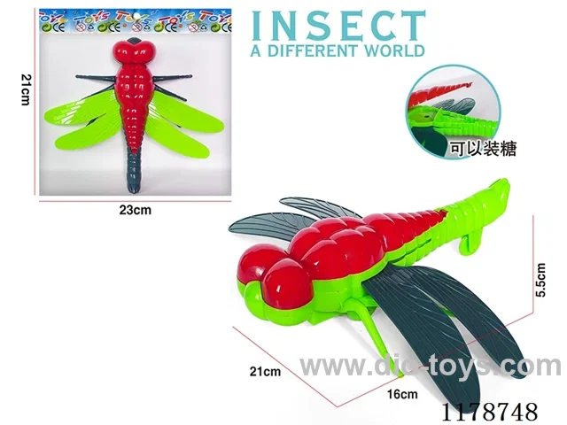Pull Back Insect Toys - Candy Cane