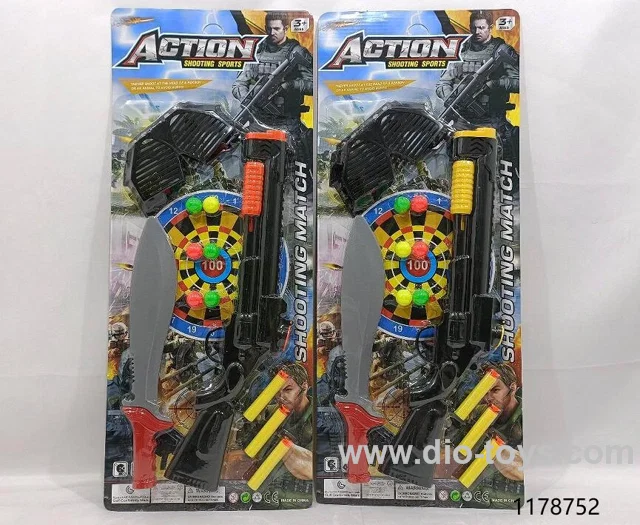 Soft bullet gun
