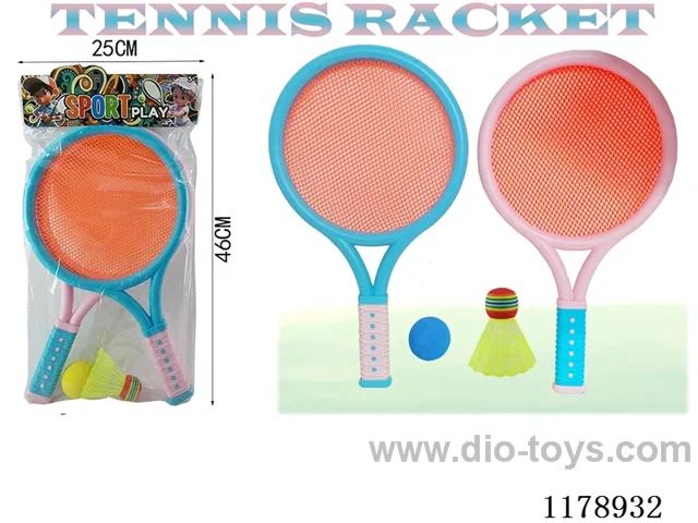 Tennis Racket + Tennis Ball + Badminton