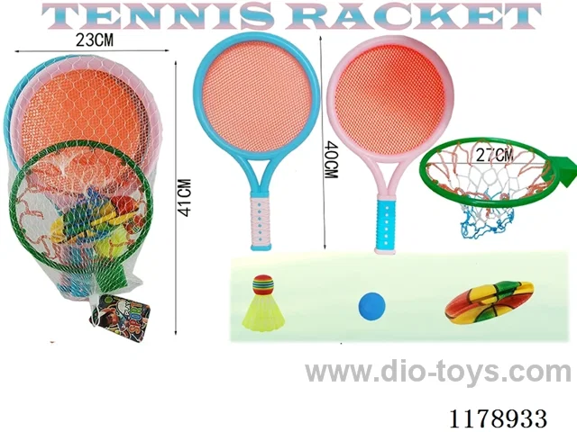 Tennis Racket+Tennis Ball+Basketball+Basketball Rim