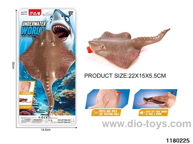 Vinyl Devilfish Model（Pressing the tongue）