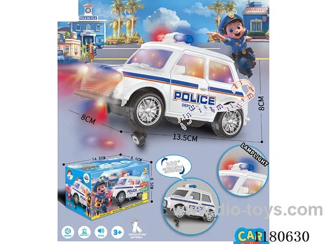 B/O universal stunt police car