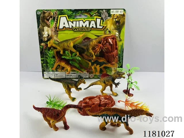 dinosaur set 4PCS “10-12”CM