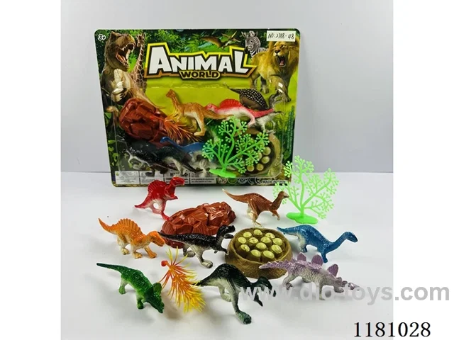 dinosaur set 8PCS “8-9”CM