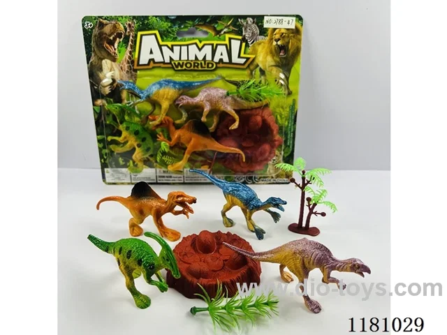dinosaur set 4PCS “10-11”CM