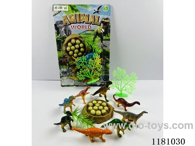 dinosaur set 8PCS “6-7”CM