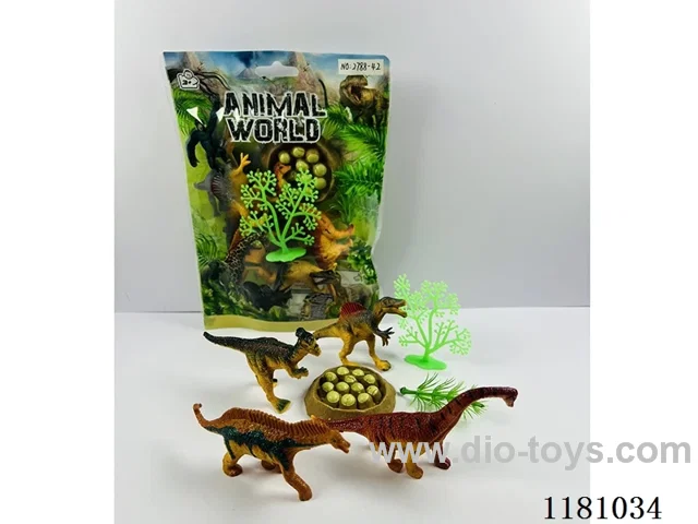 dinosaur set 4PCS “10-12”CM