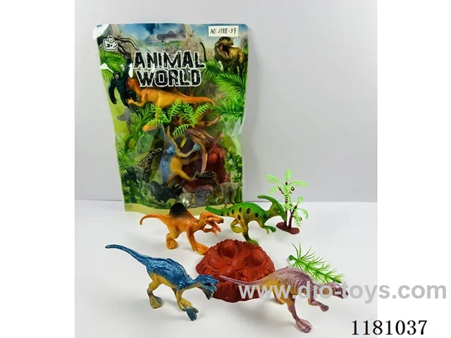 dinosaur set 4PCS “10-11”CM