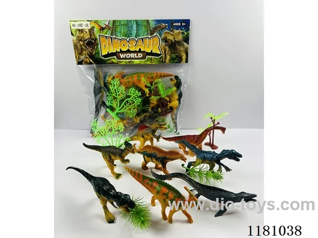 dinosaur set 8PCS “10-13”CM