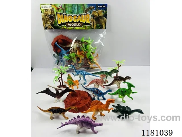 dinosaur set 12PCS “8-12”CM