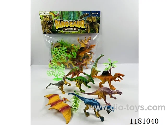dinosaur set 8PCS “10-11”CM
