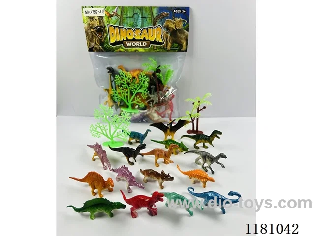dinosaur set 16PCS “5-7”CM