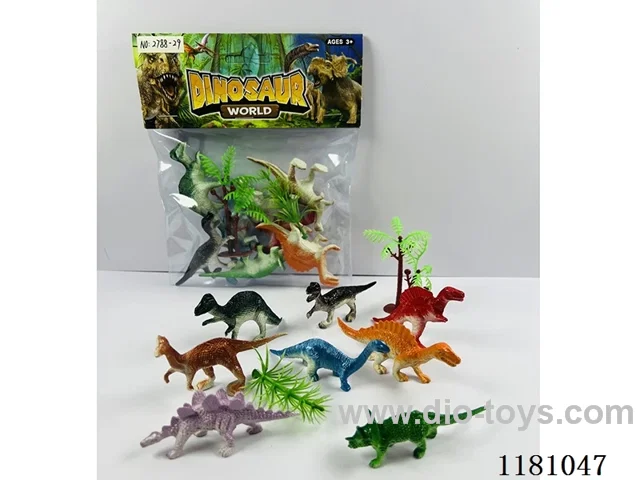 dinosaur set 8PCS “8-9”CM