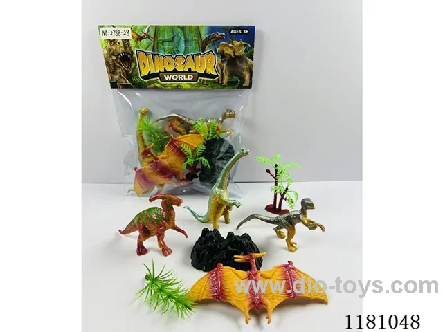 dinosaur set 4PCS “10-11”CM