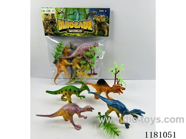 dinosaur set 4PCS “10-11”CM