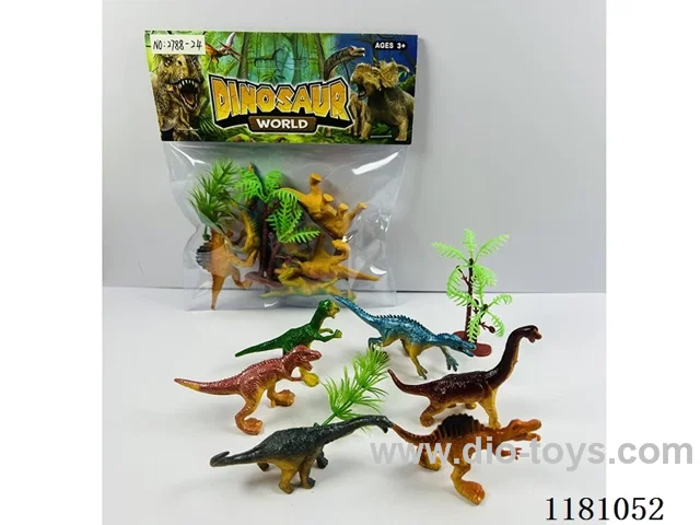 dinosaur set 6PCS “7-9”CM