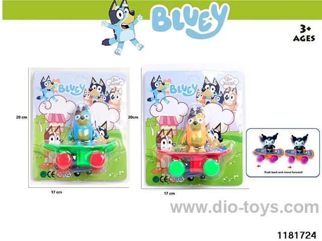 Bluey,pull back Skateboards