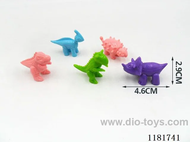PVC dinosaur 5 types