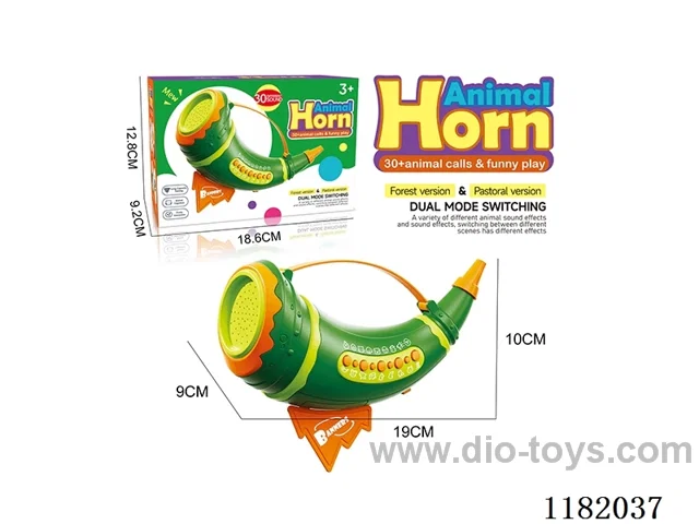 Simulation animal barking horn trumpet toys