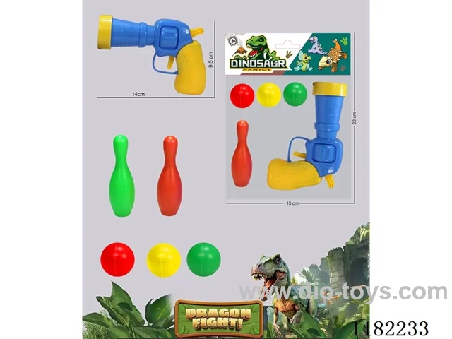 soft bullet gun set 2 colors mixed