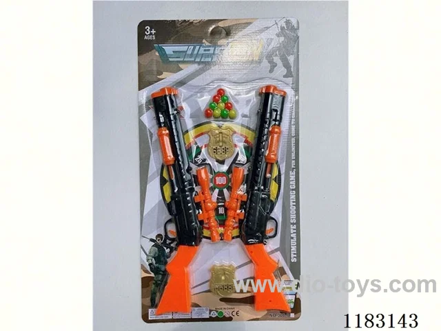 EVA Pong Gun Set (Double Gun) (Orange)