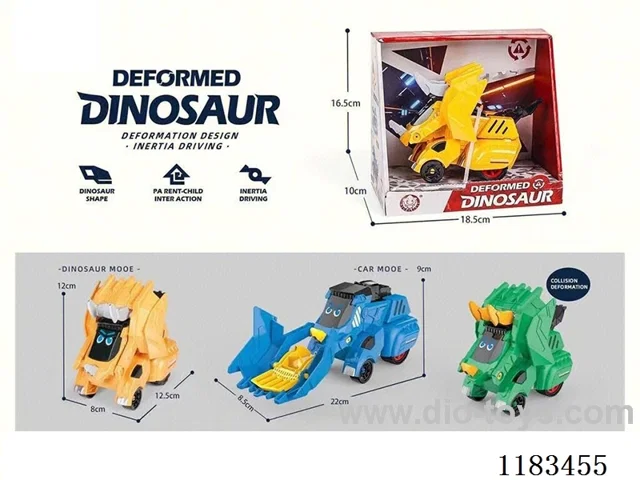 Collision Deformation Inertial Triceratops